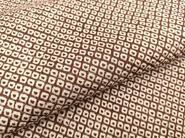平和屋着物●大変加工の良い総絞り小紋 正絹 逸品 BAAU4639gt