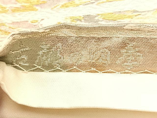 平和屋着物◎六通柄袋帯 唐織 古都の四季 金銀糸 引箔 正絹 逸品 BAAU5081hv
