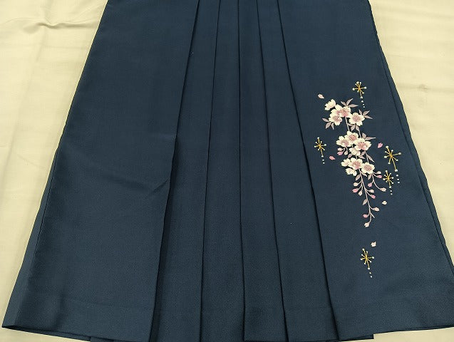 平和屋着物●女性 行灯袴 総刺繍 枝垂れ桜 ラインストーン 金糸 逸品 BAAU5816mz