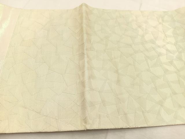 平和屋着物◎太鼓柄袋帯 鶴 引箔 正絹 逸品 BAAU6085yc