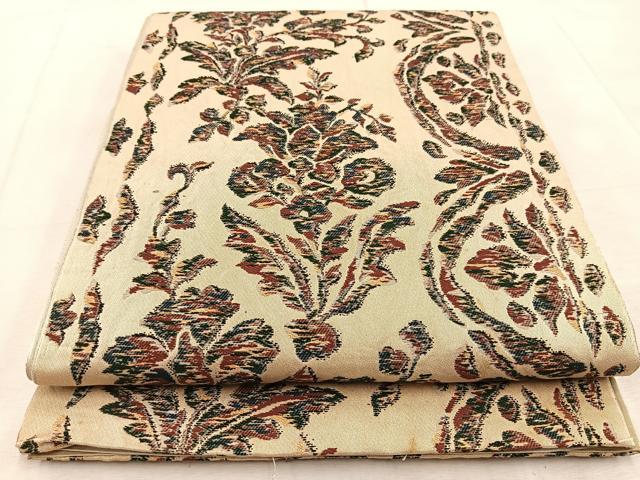 平和屋着物◎六通柄 京袋帯 本袋帯 更紗 金糸 正絹 逸品 BAAU9497yc