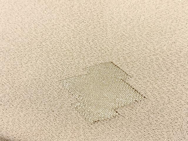 平和屋着物◎太鼓柄袋帯 綴れ 地紙箔散らし文様 金糸 正絹 逸品 BAAU9991yc