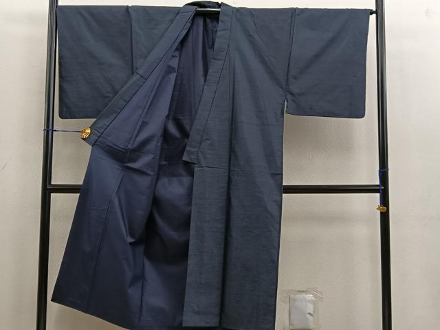 平和屋着物■男性 幾何学文様 正絹 逸品 BAAV0890mz