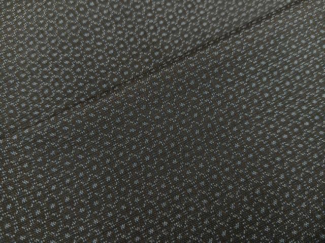 平和屋着物■男性 幾何学文様 正絹 逸品 BAAV0890mz