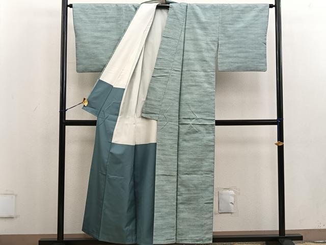 平和屋着物■上質な紬 霞文 正絹 逸品 BAAV1241mz