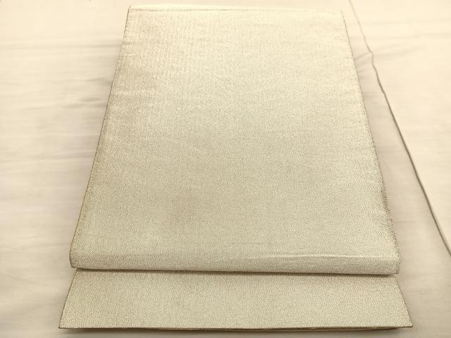 平和屋着物◎両面 全通柄 本袋帯 綴れ 立波文 金糸 正絹 逸品 BAAV1999hv