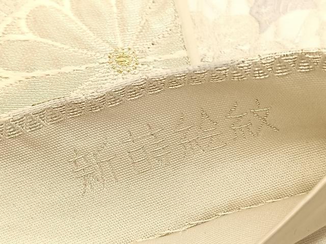 平和屋着物◎六通柄袋帯 唐織 新蒔絵紋 金銀糸 正絹 逸品 BAAV3511hv
