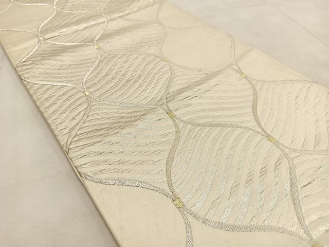 平和屋着物◎六通柄袋帯 立涌文様 大宮錦 金銀糸 正絹 逸品 BAAV4025yc