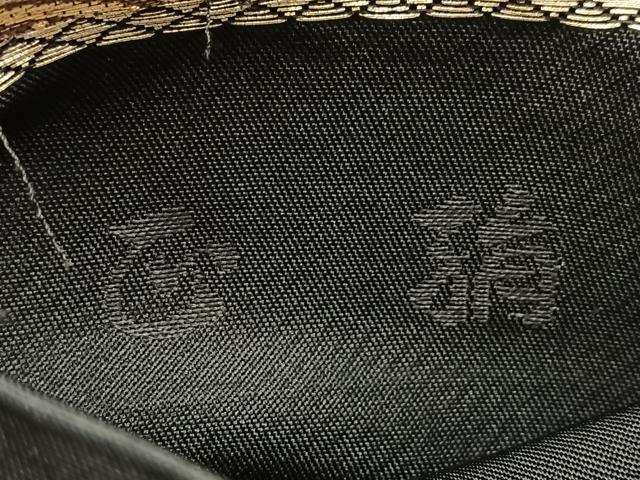 平和屋着物◎六通柄 本袋帯 唐織 更紗 黒地 金銀糸 正絹 逸品 BAAV4637yc