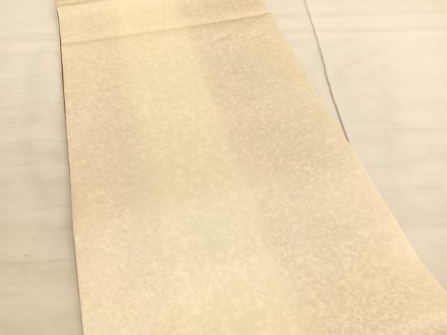 平和屋着物◎六通柄袋帯 間道 引箔 正絹 逸品 BAAV5088hv