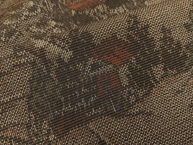 平和屋着物■上質な紬 風景文 正絹 逸品 BAAV6072mz
