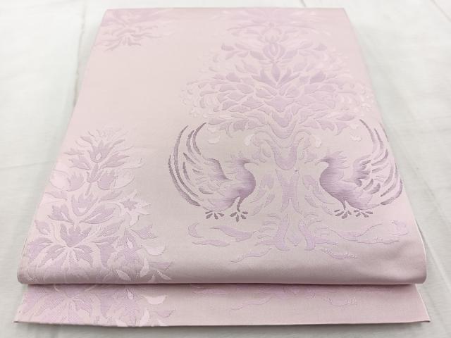 平和屋着物◎六通柄 本袋帯 天平唐文 正絹 逸品 BAAV6916yc