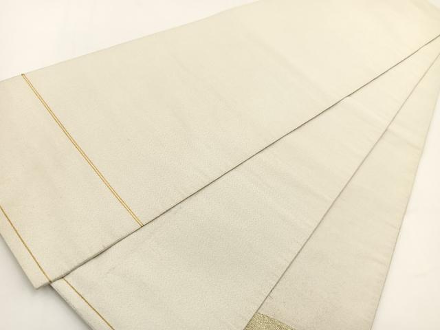 平和屋着物◎太鼓柄袋帯 綴れ 重ね山風景文 金銀糸 正絹 逸品 BAAV7396yc