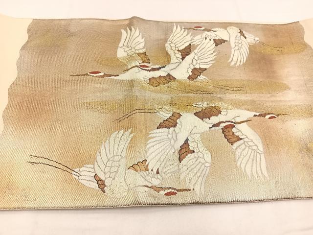 平和屋着物◎太鼓柄袋帯 曜変天目 金銀糸 引箔. 正絹 逸品 BAAV7766yc