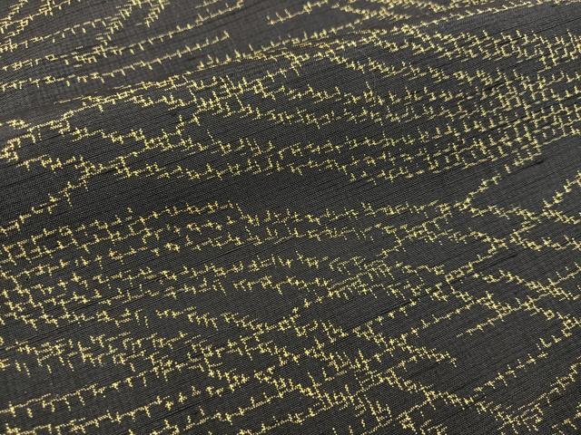 平和屋着物■上質な紬 幾何学文様 正絹 逸品 BAAV8386mz