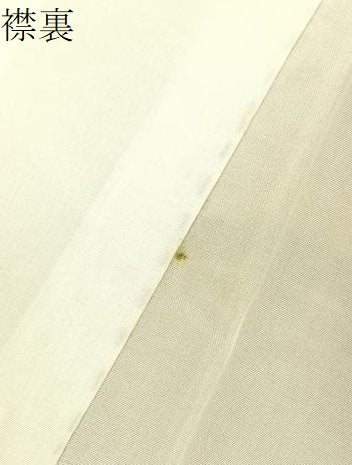 平和屋着物●訪問着 紬地 手描き 遠山風景文 正絹 逸品 未使用 BAAW0895hj