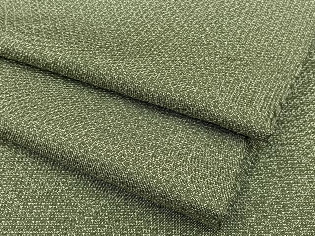 平和屋着物●男性 本場大島紬 幾何学文様 正絹 逸品 BAAW0897hj