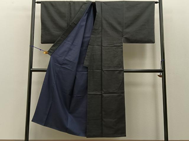 平和屋着物●男性 本場大島紬 アンサンブル 80亀甲 総詰め 正絹 逸品 BAAW0920hj