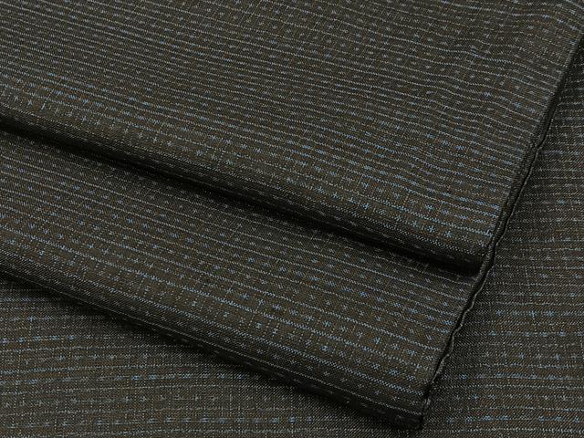 平和屋着物●男性 本場大島紬 アンサンブル 80亀甲 総詰め 正絹 逸品 BAAW0920hj