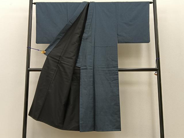 平和屋着物●男性 本場大島紬 アンサンブル 100亀甲 総詰め 正絹 逸品 BAAW0921hj