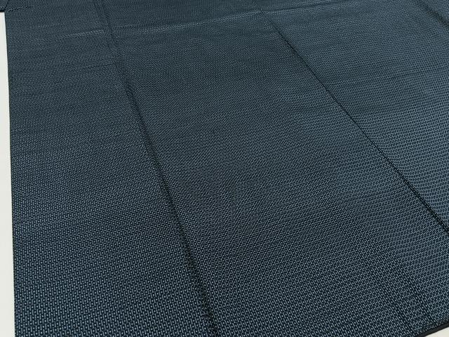 平和屋着物●男性 本場大島紬 アンサンブル 100亀甲 総詰め 羽裏:龍 正絹 逸品 未使用 BAAW0923hj