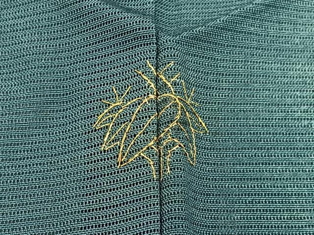 平和屋着物*夏物 訪問着 絽 木立 暈し染め 金彩 正絹 逸品 BAAW0951hj