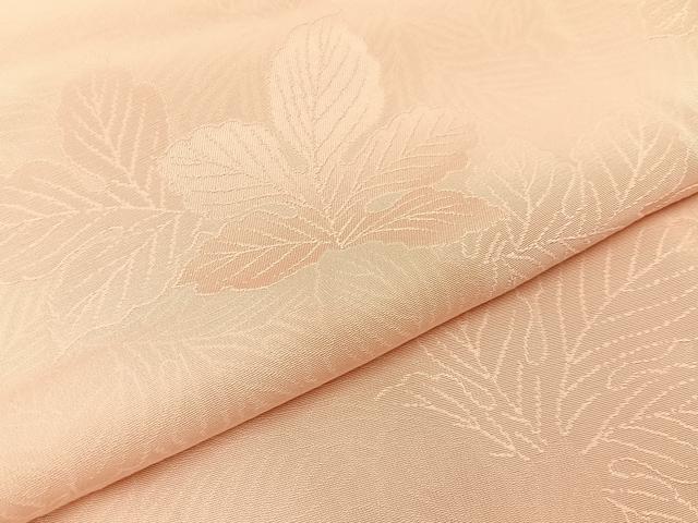 平和屋着物●上質な色無地 草葉地紋 虹色 正絹 逸品 未使用 BAAW0967hj