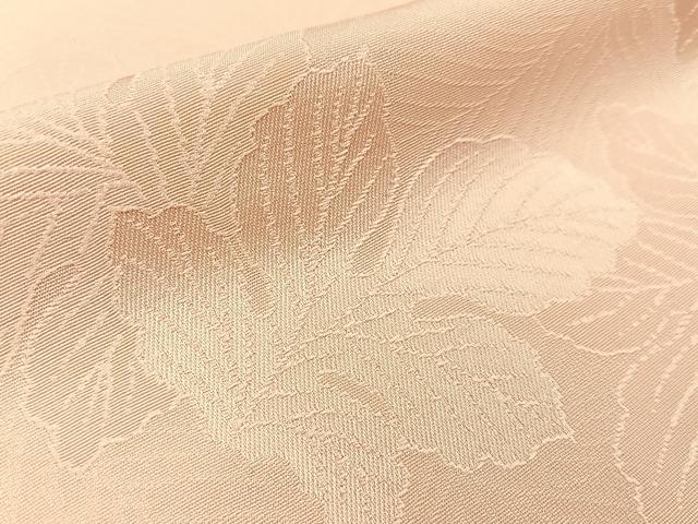 平和屋着物●上質な色無地 草葉地紋 虹色 正絹 逸品 未使用 BAAW0967hj