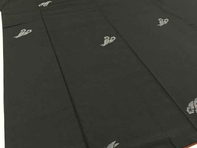 平和屋着物●上質な紬 成り物 正絹 逸品 BAAW0968hj