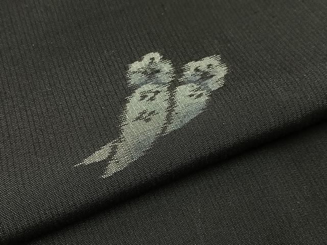 平和屋着物●上質な紬 成り物 正絹 逸品 BAAW0968hj