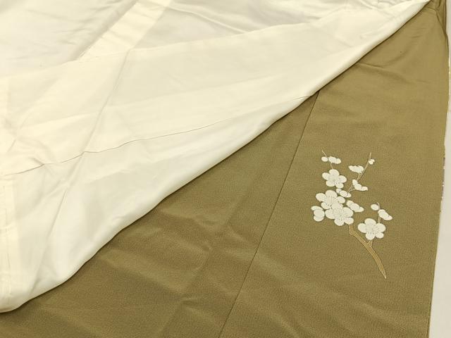 平和屋着物●豪華色留袖 駒刺繍 松竹梅 地紙立波花文 暈し染め 金彩 正絹 逸品 BAAW0969hj