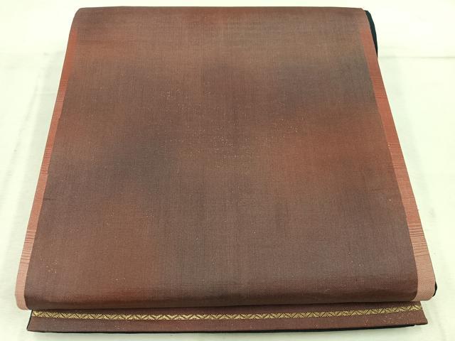 平和屋着物◎太鼓柄袋帯 幾何学文様 正絹 逸品 BAAW1495mz