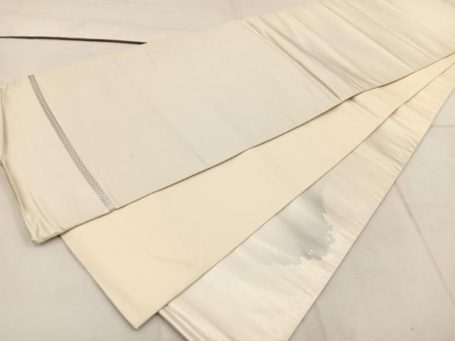 平和屋着物◎太鼓柄袋帯 風景シルエット 引箔 正絹 逸品 BAAW1537mz