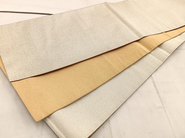 平和屋着物◎両面 全通柄袋帯 綴れ 金銀糸 正絹 逸品 BAAW1931mz