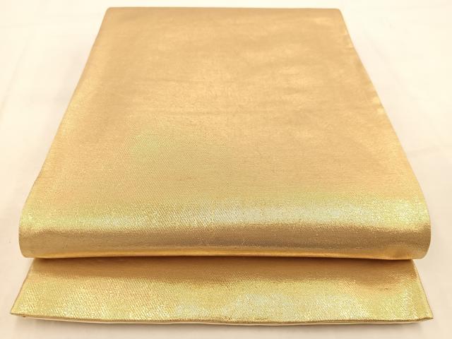 平和屋着物◎六通柄袋帯 金糸 正絹 逸品 BAAW2143yc