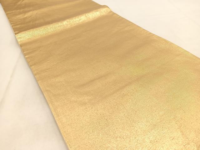 平和屋着物◎六通柄袋帯 金糸 正絹 逸品 BAAW2143yc