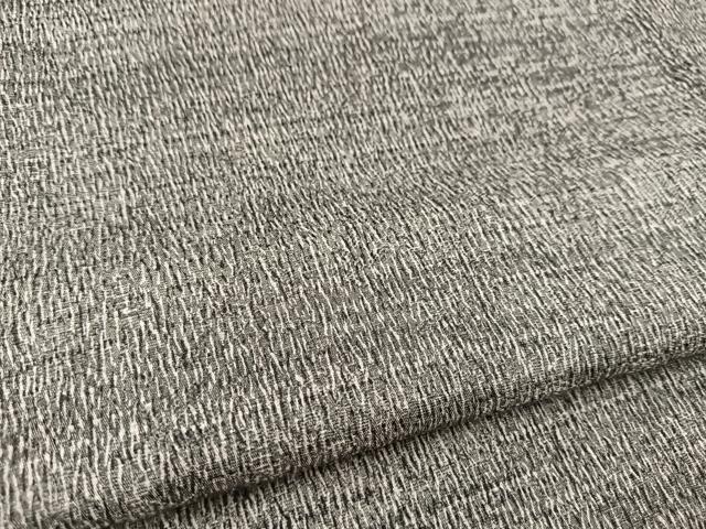平和屋着物▽上質な小紋 単衣 霞文 正絹 逸品 BAAW2204yc
