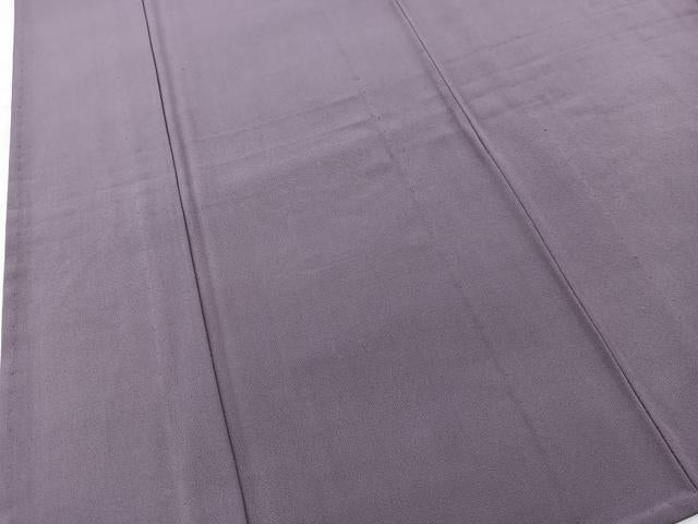 平和屋着物▽上質な色無地 単衣 鳩羽色 正絹 逸品 未使用 BAAW2215yc