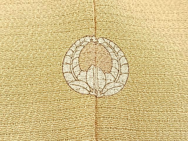 平和屋着物*本加賀友禅作家 成竹登茂男監修 夏物 色無地 絽縮緬 砥粉色 正絹 逸品 BAAW2220yc