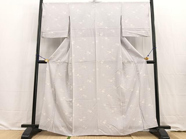 平和屋着物*夏物 小紋 絽 撫子 正絹 逸品 BAAW2236yc
