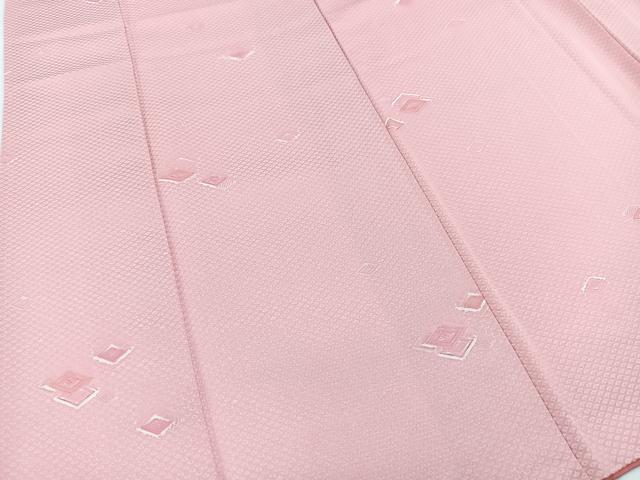 平和屋着物■上質な小紋 地紋起こし 入子菱文 正絹 逸品 BAAW2328yc