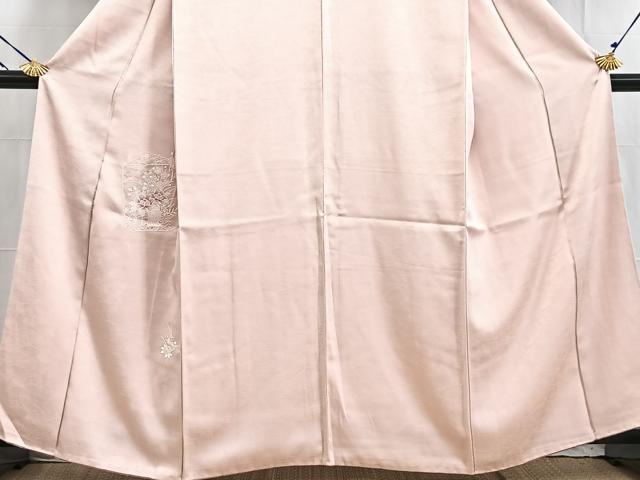 平和屋着物■訪問着 総刺繍 破れ色紙花車文 正絹 逸品 BAAW2330yc