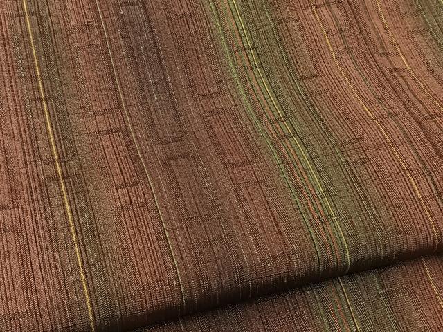 平和屋着物▽上質な紬　単衣　縞　正絹　逸品　AABB8030jh 平和屋着物▽上質な紬 単衣 縞 正絹 逸品 DAAT9931azの通販はau PAY