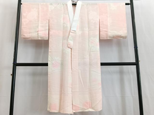 平和屋着物■長襦袢 無双仕立て 菊水 暈し染め 正絹 逸品 BAAW2526yc