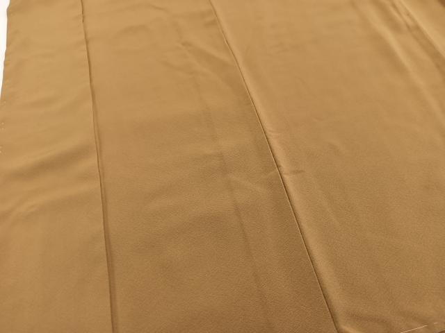 平和屋着物■上質な色無地 飴色 正絹 逸品 未使用 BAAW2592yc