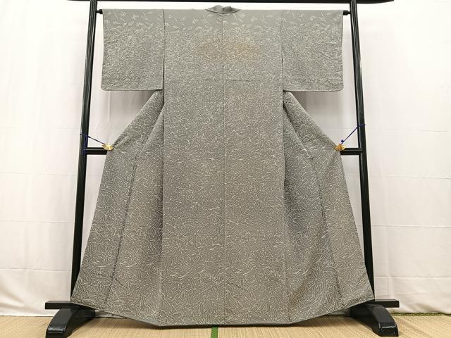 平和屋着物■訪問着 葉尽くし 正絹 逸品 BAAW2912yc
