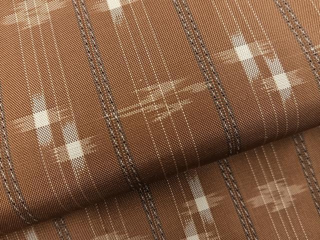 平和屋着物●上質な紬 本場琉球絣 大城工房 正絹 逸品 未使用 BAAW3487mz