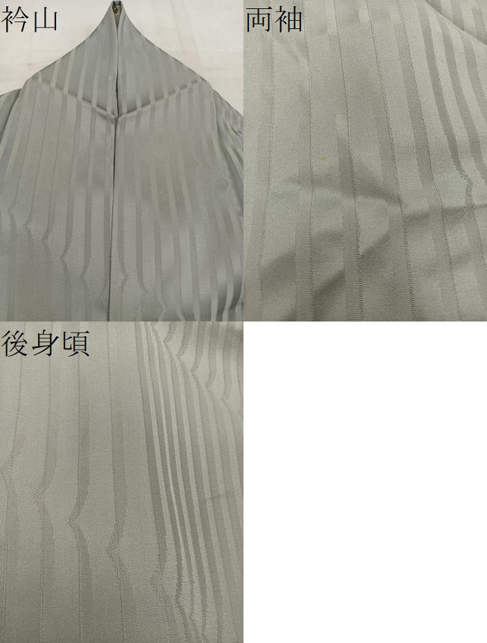 平和屋着物▽訪問着 単衣 手描き 水玉 暈し染め 正絹 逸品 BAAW3562mz