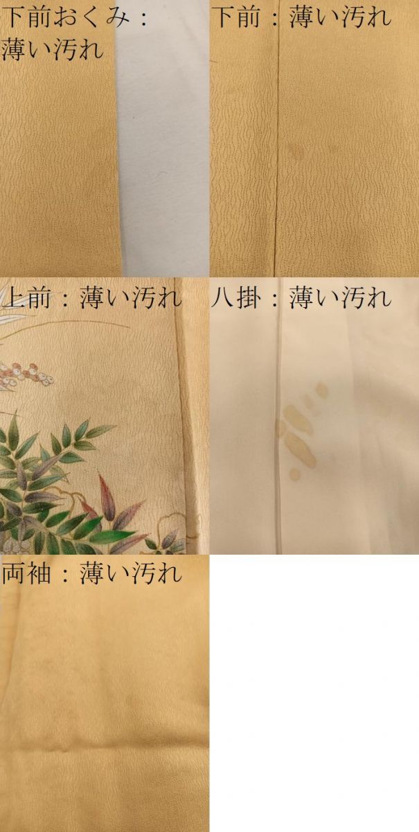 平和屋着物■訪問着 藤 花房 暈し染め 正絹 逸品 BAAW3574mz