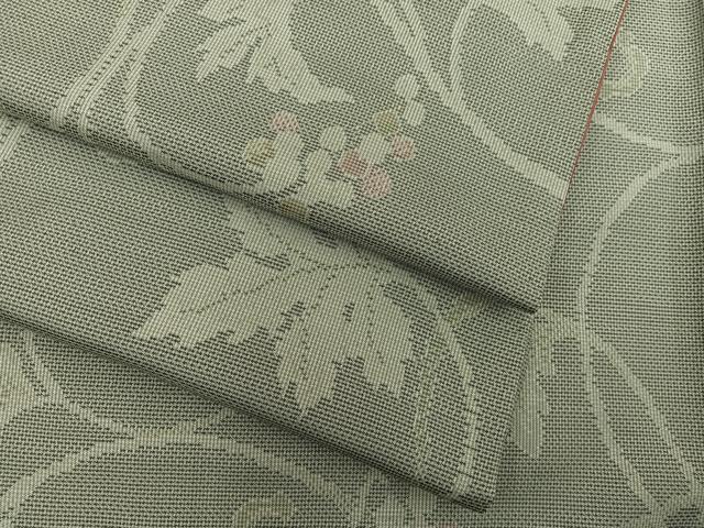 平和屋着物●本場大島紬 唐草文 正絹 逸品 BAAW3616mz